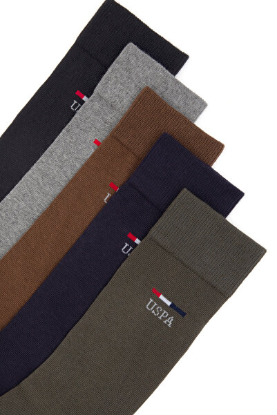 U.S. Polo Assn. Men's Khaki Socks 50317939-Vr027