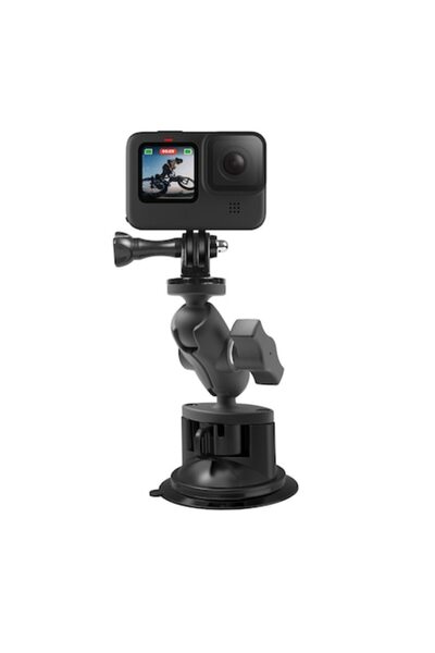 XTW Extensie de montare pentru parbriz cu ventuză metalică la 360° - Universa...