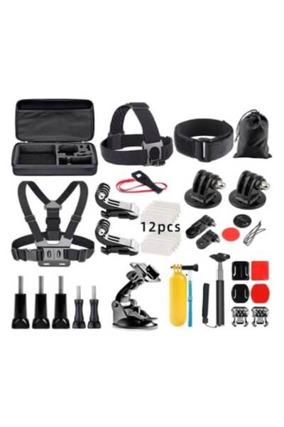 Alta Set de accesorii pentru GoPro Hero Session/Mini/Max, DJI, Insta360 — Universal (17 buc)