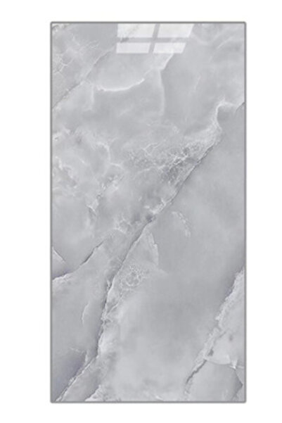 LILY Set 5 Placi autoadezive pentru perete tip marmura gri impermeabila 30x60 cm