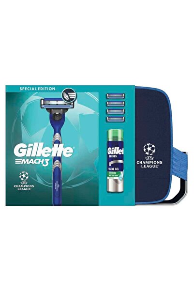 Gillette Set UEFA Champions League Ediție Specială Mach3