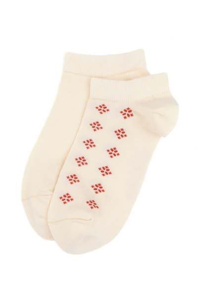 U.S. Polo Assn. Women's Cream Socks 50317999-Vr071