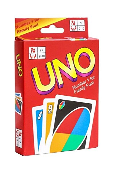 Generic لعبة بطاقات أونو العائلية الممتعة 8.7 × 5.7 سم