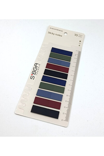 sibga tasarım Transparent Colored Postit Post-it Post It.Bookmark Bookmark Postit Sticker Note Paper 200 Sheets