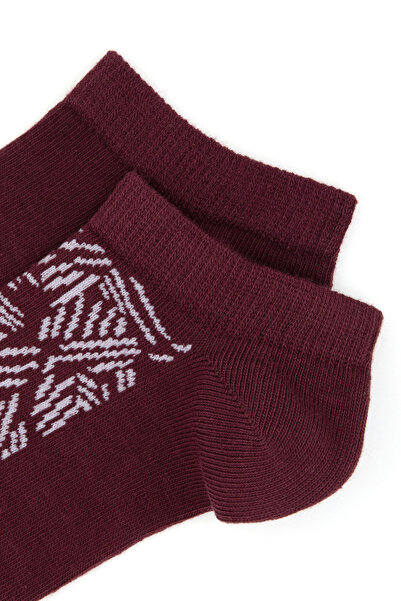 U.S. Polo Assn. Women's Burgundy Socks 50318190-Vr177