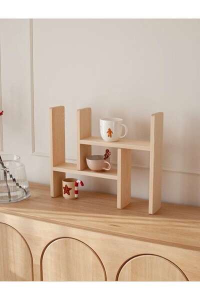 By Utkan Keskin Ayarlanbilir Çok Amaçlı Tezgah Üstü Raf, Baharatlık.kupa.fıncan