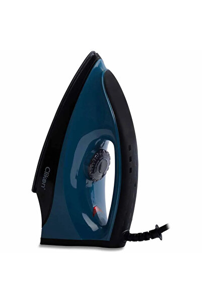 CLIKON Light Iron, Lightweight Compact Dry Iron with Non-Stick Coated 1300Watts- Black and Blue
