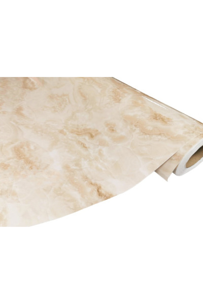 OEM Folie imitatie marmura autoadeziva bej 60 x 200 cm