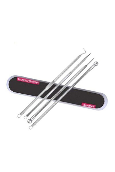 Docooler مجموعة أدوات إزالة الرؤوس السوداء من 4 قطع مع حقيبة متعددة الألوان