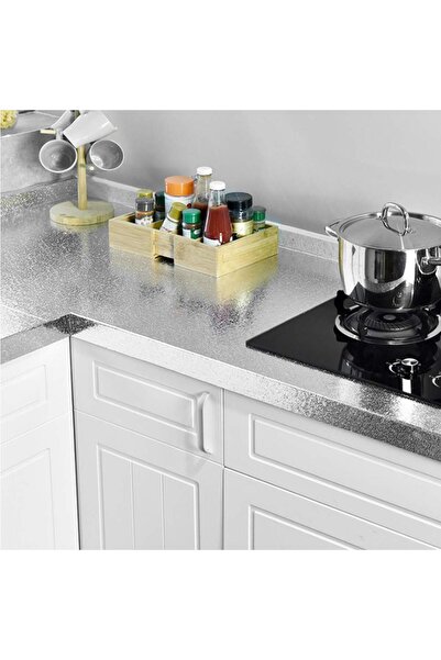 BASHAR Set of 2 Self-adhesive Aluminum Foil CREPENATED Resistance 40x500 cm