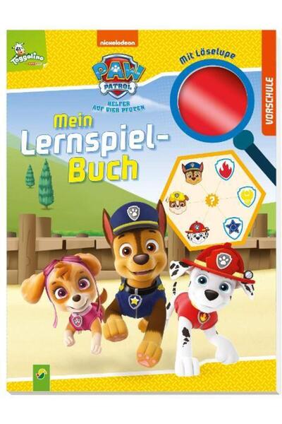 Schwager&Steinlein Paw Patrol Mein Lernspiel-Buch