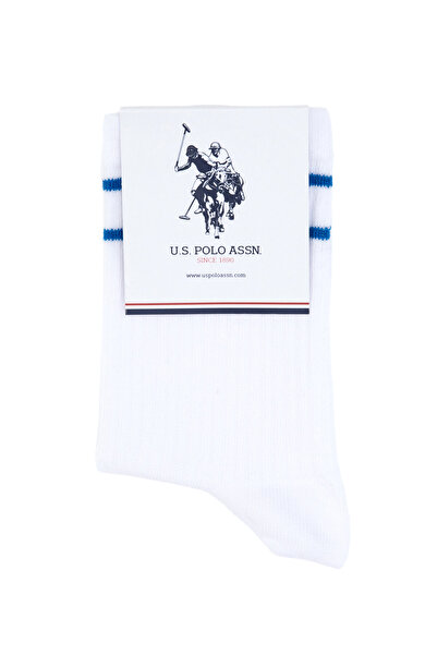 U.S. Polo Assn. Women's White Socks 50317998-Vr013