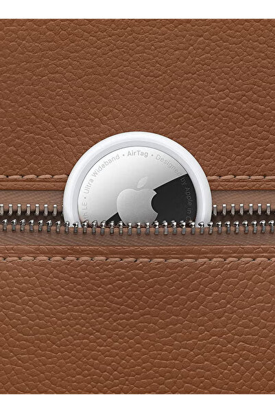 appleıne مجموعة AirTag من 4 قطع باللون الأبيض