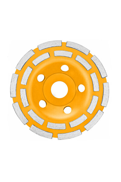 Scule Disc diamantat 125 mm cu 2 randuri segmente pentru slefuit suprafete beton mozaic marmura
