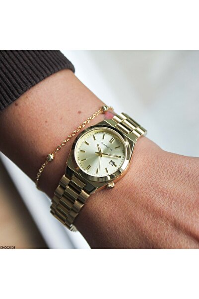 Chaperone Ch002305 Steel Band Women's Wristwatch