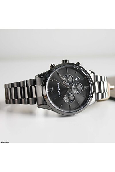 Chaperone Ch002351 Men's Steel Band Wristwatch