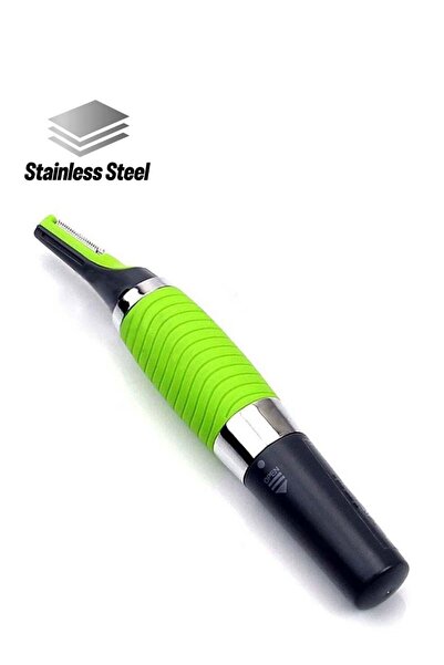 Generic ماكينة حلاقة وقص اللحية - أخضر/أسود/أبيض