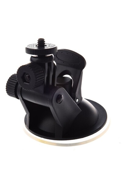 XTW Small Windshield Suction Cup Mount for Action Cameras & Phones (GoPro, Insta360, DJI)