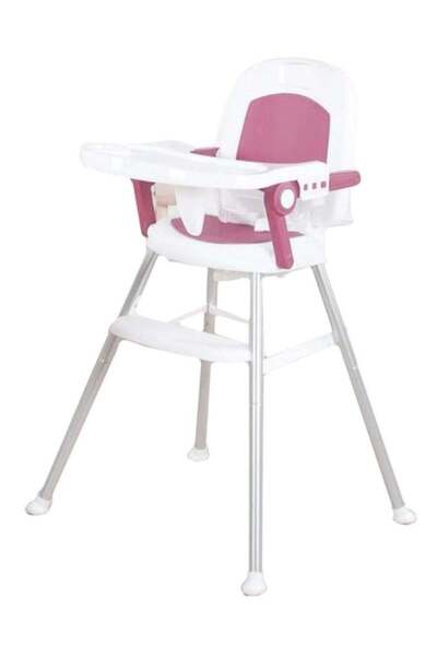 Generic Adjustable Comfortable Classic Baby High Lunch Chair with Tray and Seat Belt