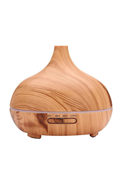 BASHAR Umidificator de Aer 300ml LED model WOOD Difuzor