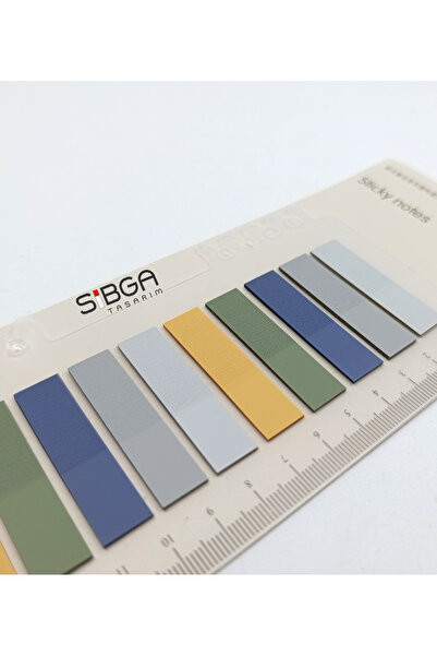 sibga tasarım Transparent Colored Postit Post-it Post It.Bookmark Bookmark Postit Sticker Note Paper 200 Sheets