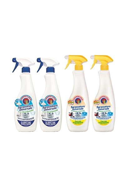 Chanteclair Set de curățare - 2x600ml bicarbonat și 2x600ml spray degresant u...
