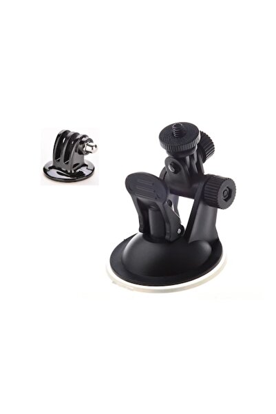 XTW Ventuză mică și scurtă pentru parbriz cu adaptor la 360° pentru camere Go...