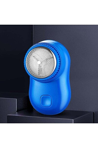 AGD Mini Portable Rechargeable Electric Shaver (Model SQ-210) Blue