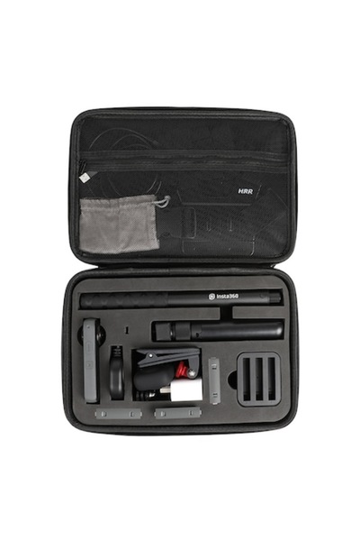 XTW Geantă de transport de protecție pentru Insta360 One X3/X2/One X și accesorii - Neagră