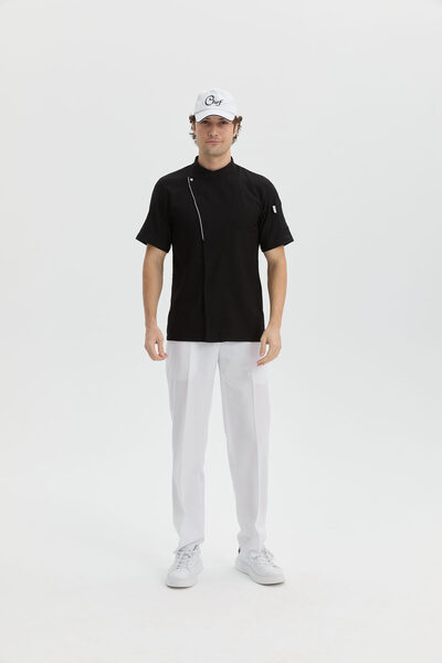 MyChef Aşçı Ceket PRAQ Kısakol Aşçı Kıyafeti