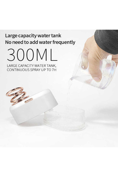 MİKİ YL-16 Double Ring Portable Humidifier