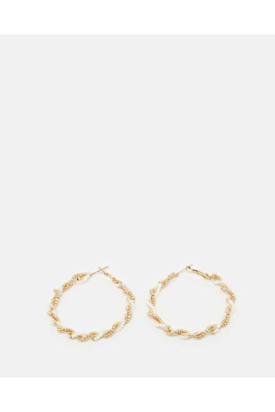 REDTAG Women Gold Embellished Earring