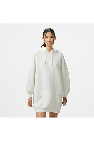 Guess Kadın Krem Sweatshirt