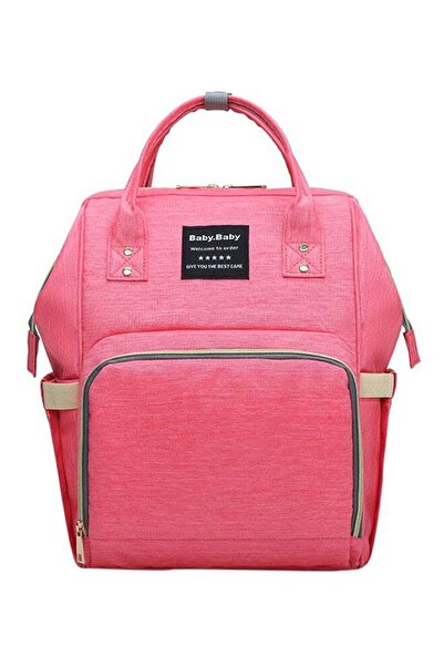 AGD حقيبة حفاضات من النايلون مزودة بسحاب إغلاق