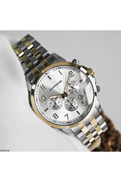 Chaperone Ch002546 Men's Steel Band Wrist Watch