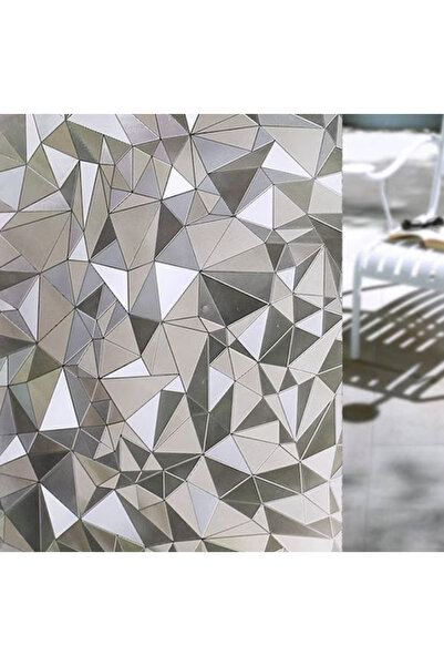 LILY Window film with geometric effects 45 cm x 300 cm