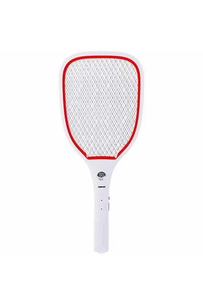 Geepas مضرب البعوض القابل لإعادة الشحن - أبيض