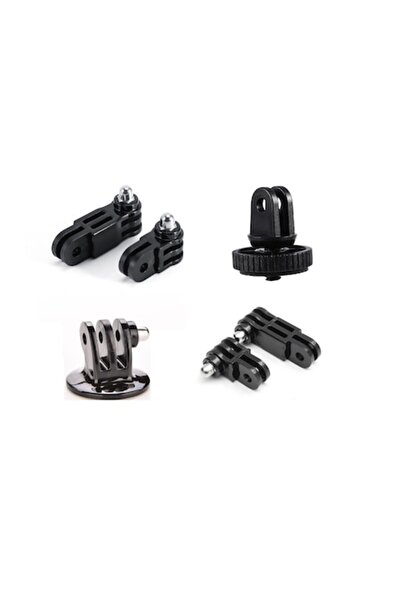 Alta Set de 6 adaptoare 1/4 extensii trepied 360° mici+mari compatibile cu Go...