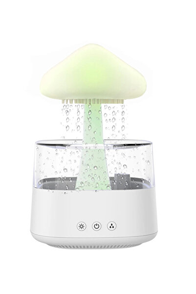 HASSAN MUSHROOM style humidifier made of ABS with remote control 450 ml white
