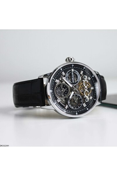 Daniel Klein Dk332391 Leather Band Automatic Men's Wristwatch