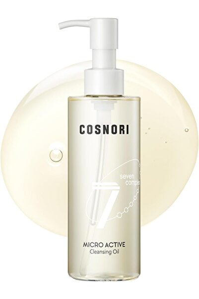 COSNORI 7-Complex Micro Active Cleansing Oil, Korean Vegan Facial Cleansing Oil, 6.7 fl oz
