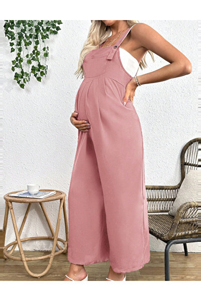 Sheya Shein long jumpsuit, pink
