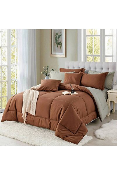MIXSNOW Bedding Comforter Set for All Season, Ultra Soft Bedding Sets with Comforter, Sheets, Pillowcase