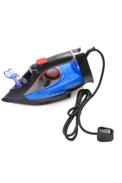 Crown Line Steam Iron, Dry Ironing with Self-Cleaning SI-227- 3000W