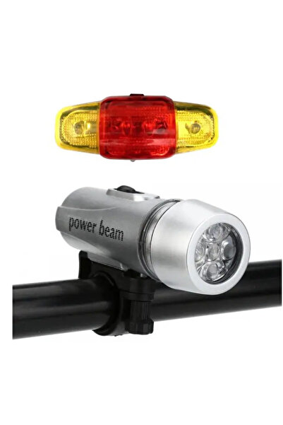 Alex Set far si stop bicicleta XY 108 far tip lanterna detasabil stop in 2 culori