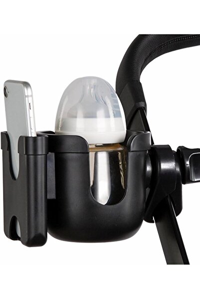 Generic U Hoom Universal Stroller Cup & Phone Holder, 360° Adjustable Drink Holder