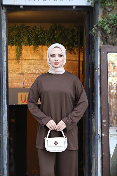 NİSUM MODA Buttoned Modal Suit