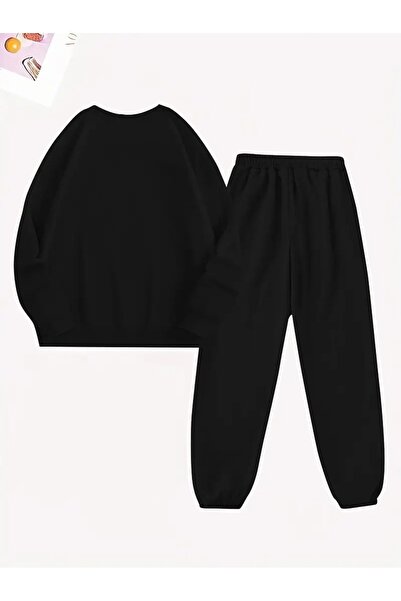 Flaubert -Women's Printed 00 Oversized Sweatahirt - Sweatpants 2-Piece Set