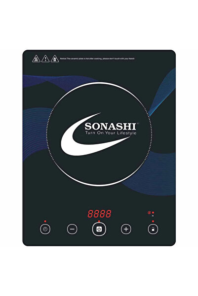 sonashi طباخ سيراميك بالأشعة تحت الحمراء مع 5 وظائف طهي 2000 واط