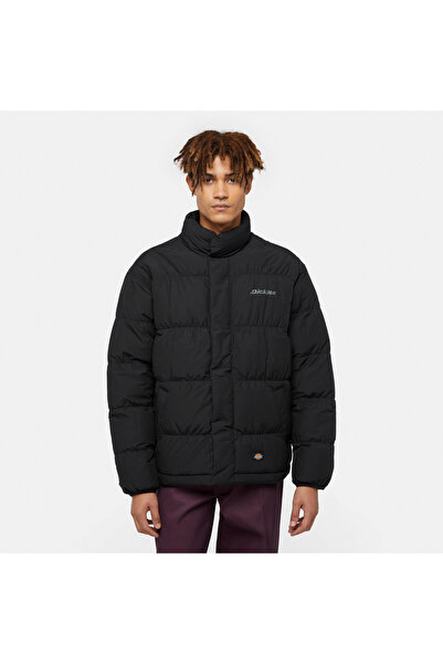 Dickies Scobey Puffer Erkek Siyah Mont